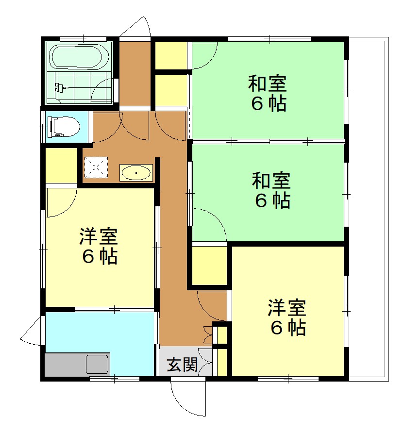 ハイム中村 間取り