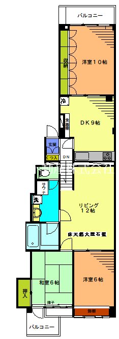 グラニッツ・コート 間取り