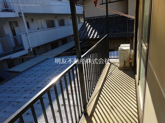 寿荘 ベランダ