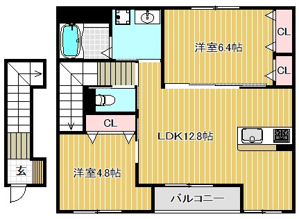 ドミールフォレスト和 間取り