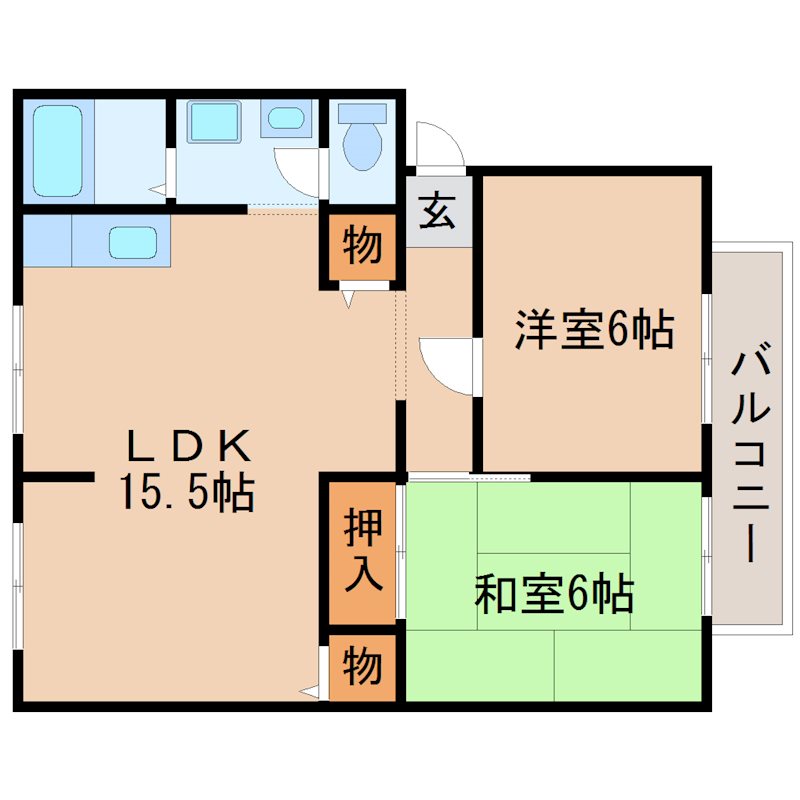 ブルックハイツ 間取り