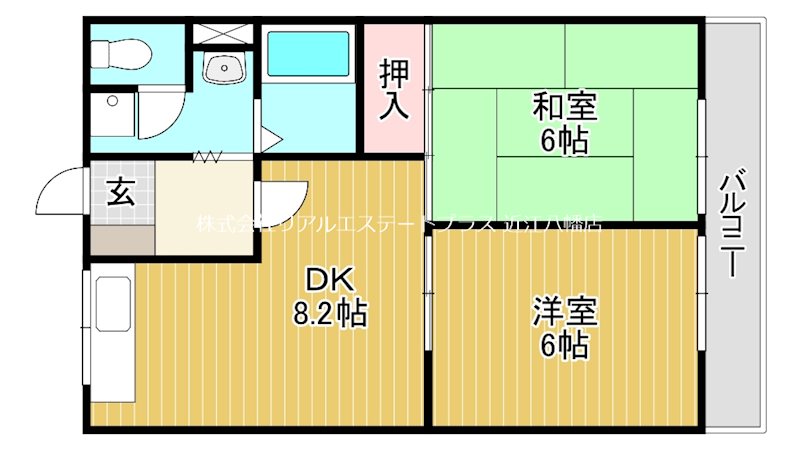 ヌーベルパーク城南 間取り