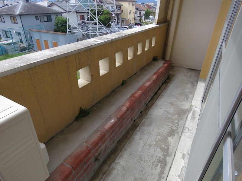 近江八幡ドリームマンションB棟 ベランダ