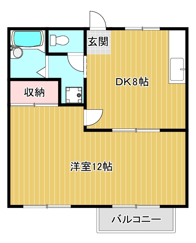 シャルム八幡 間取り