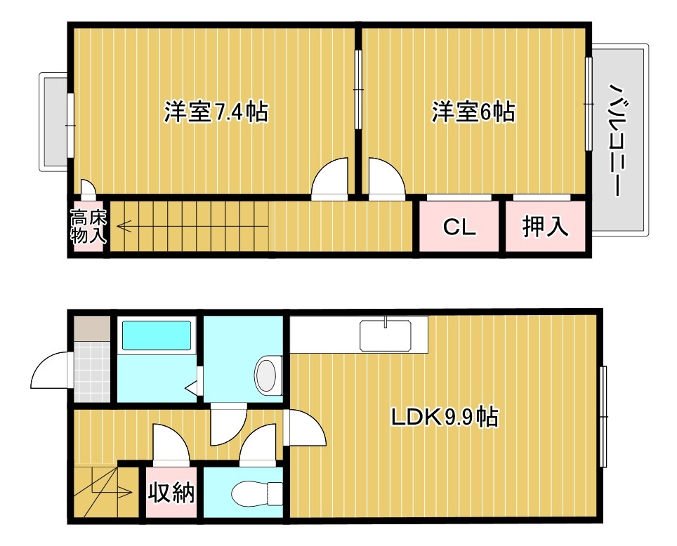 Bonheur　水郷  間取り