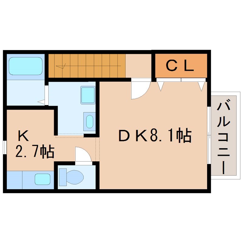 クローバーヒルズ  間取り