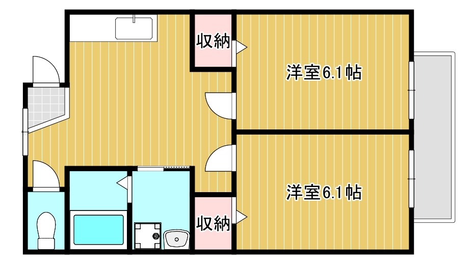 アースフィールド安土 間取り