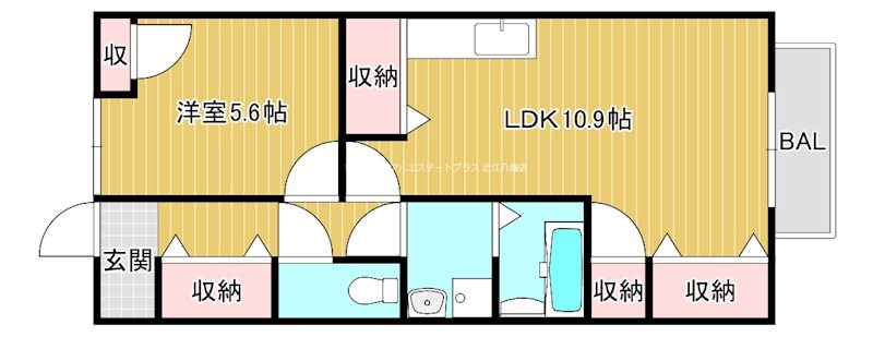 Green　Key 間取り