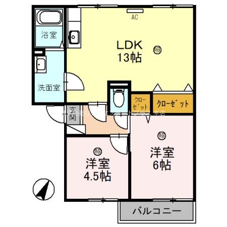 ベルヴェデールIMAI 間取り