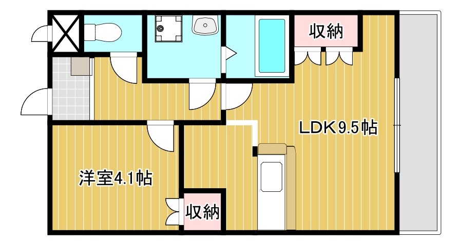 レジデンス　コモド 間取り