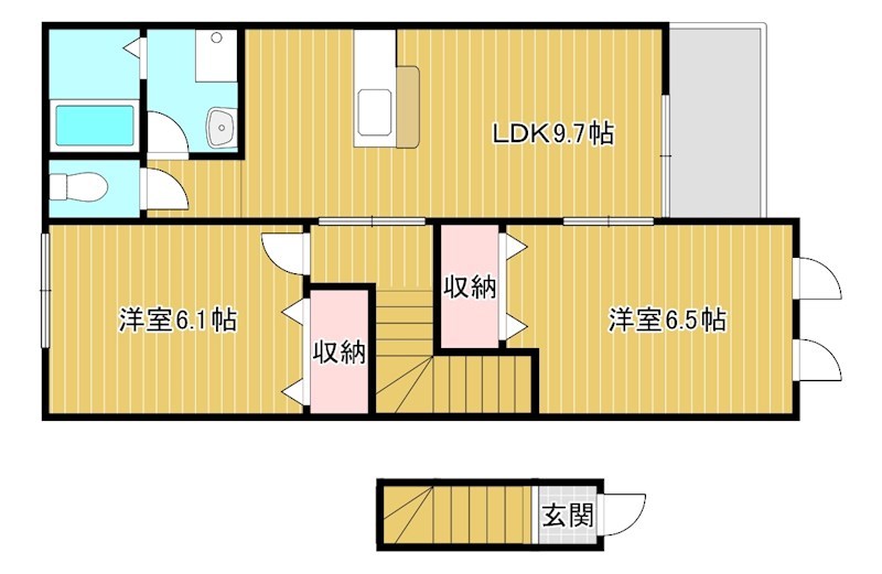クレシアⅡ 間取り