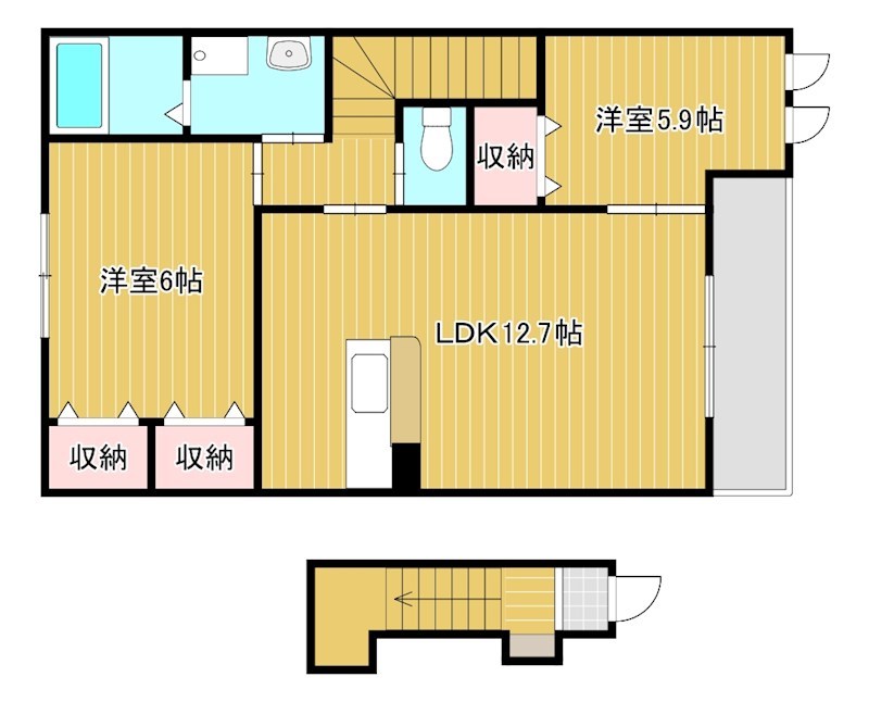 メゾン・ティエード 間取り