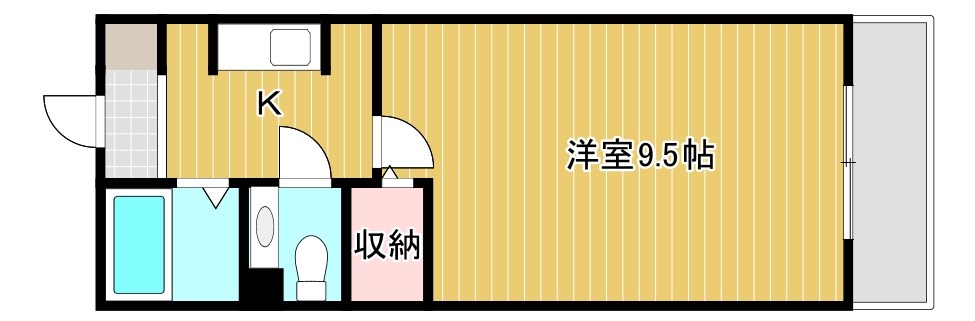 アート壱番館 間取り