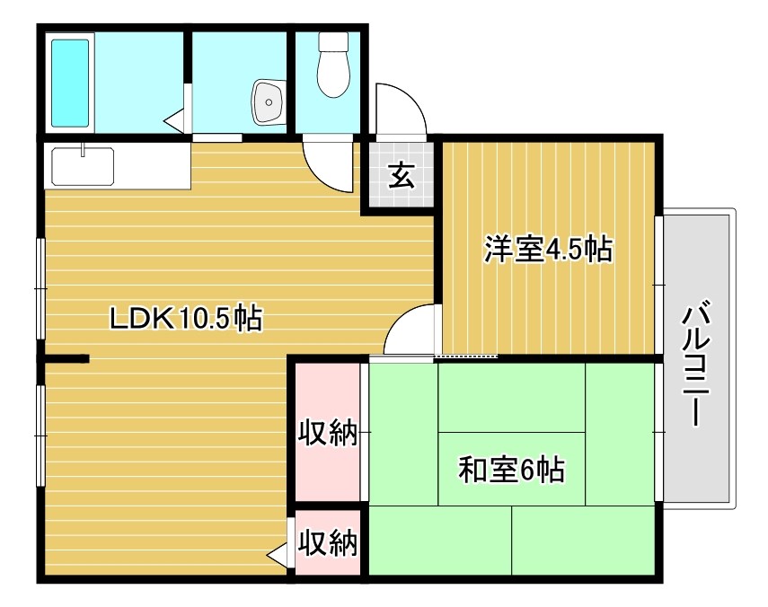 メゾンルイール 間取り