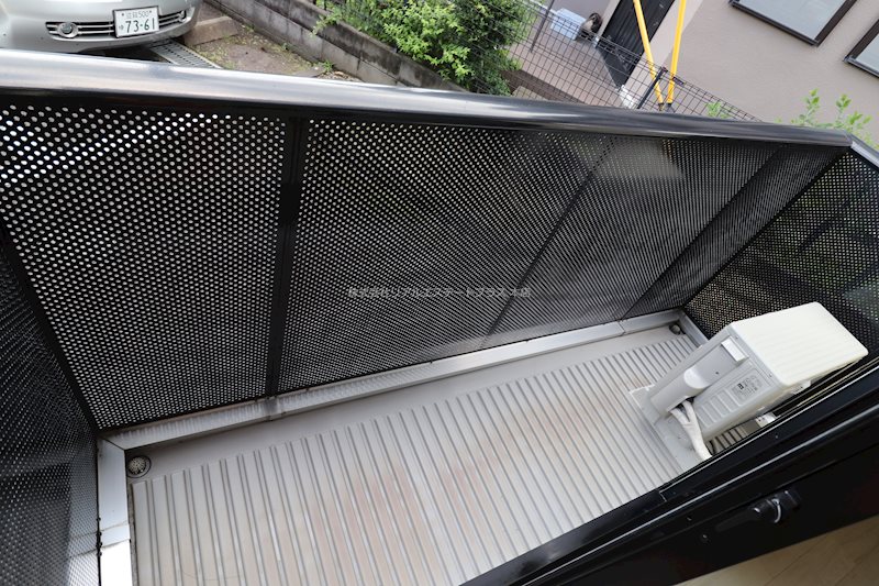 菅原ハイツ ベランダ