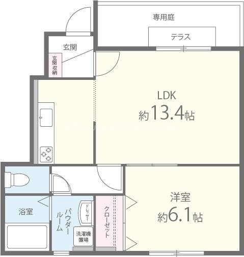 プリズムⅠ 間取り