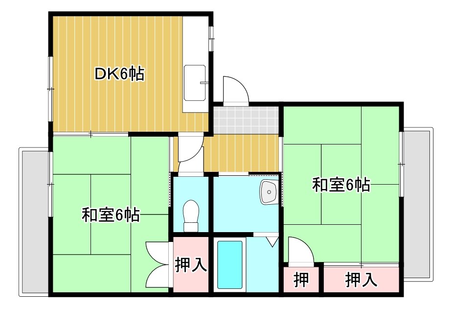 リバーブリッジハイツ 間取り