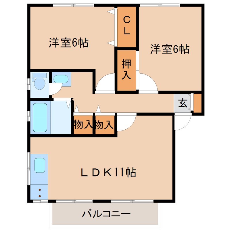 ルシオールⅠ 間取り