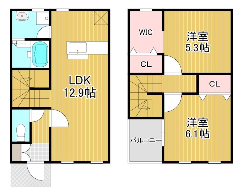シェロウェンECHI 間取り