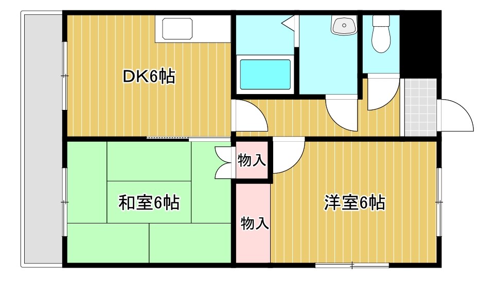 ビューテラス西中野 間取り