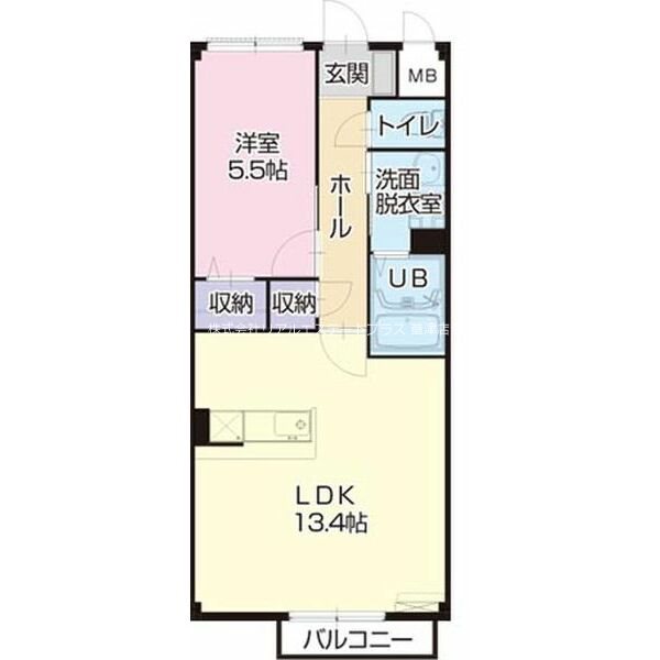 ラ・ルーチェB 間取り