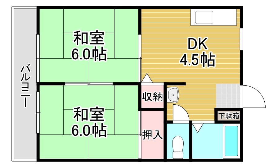 いづみニューハイツ 間取り