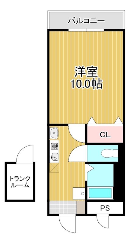 十一屋ブラウンシュガービル 間取り図