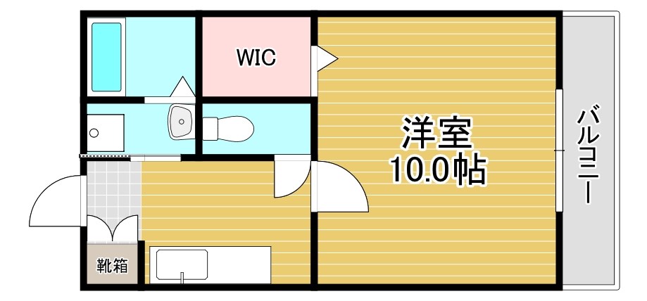 ハイツ・AKUA 間取り