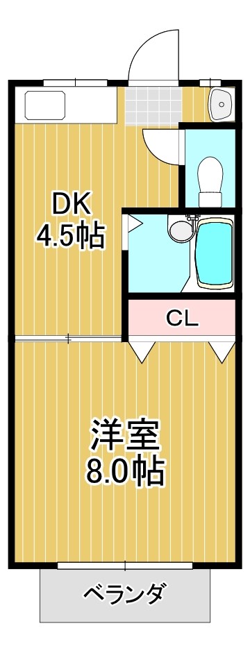 メゾンド青葉 間取り