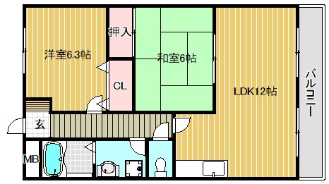 アン・クレール 間取り