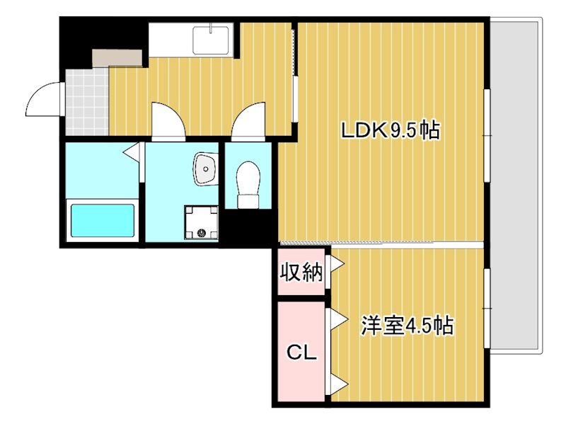 セジュールジュン 間取り