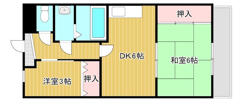 サンリバージュ 間取り