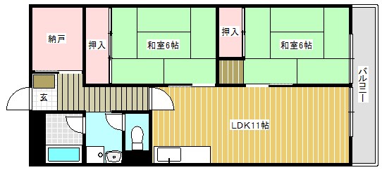 守山アーバンライフ 間取り図