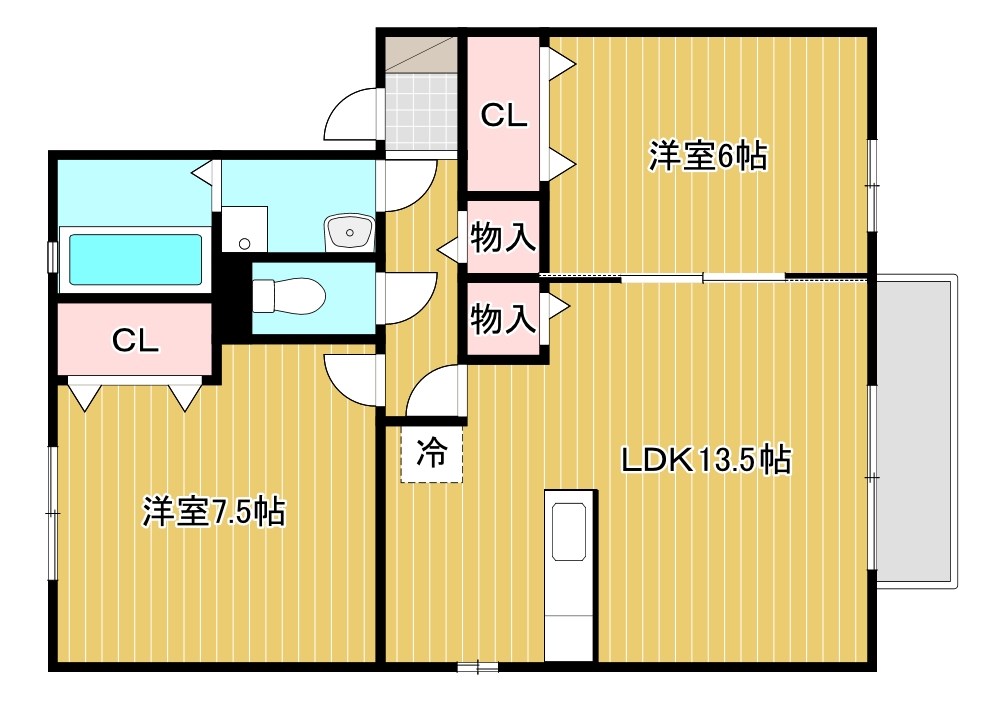 ソレイユ・ヴィラ　A館  間取り