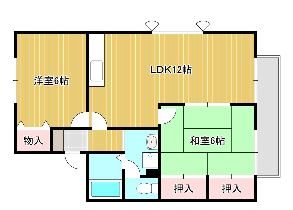 ロイヤルシャトー 間取り