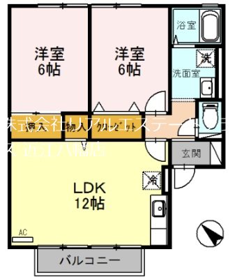 ウエストヴィレッジ 間取り