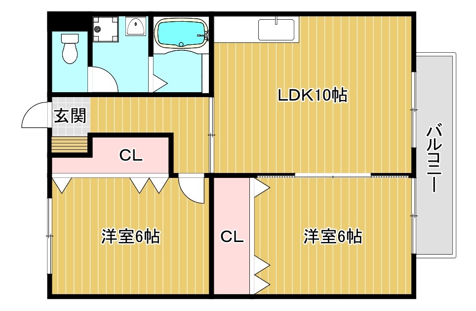 グラシア聖和 間取り