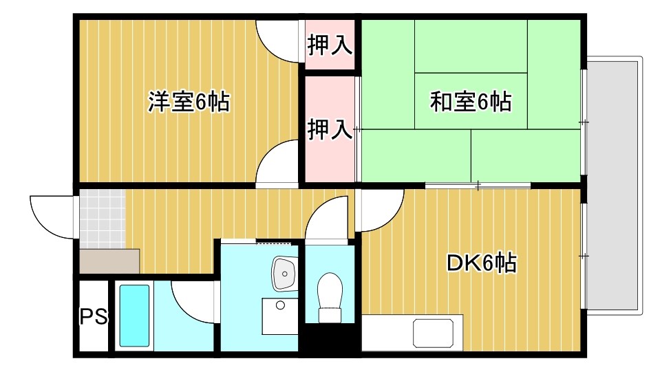 メゾン昴 間取り図