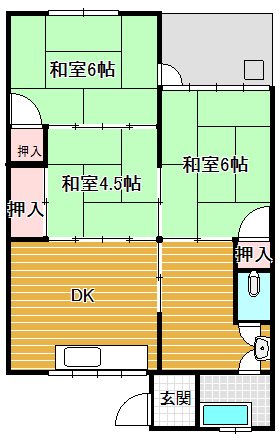 島田アパート 間取り