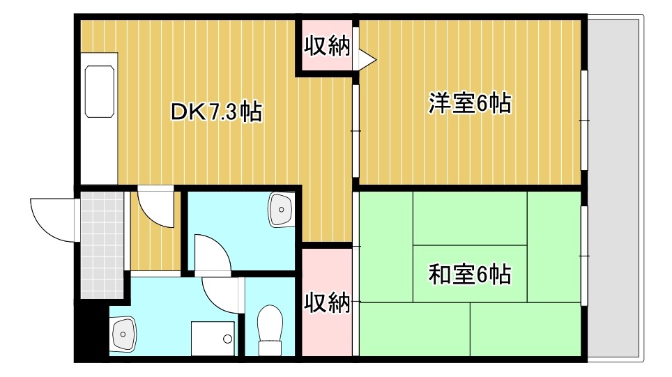 第2木村マンション 間取り