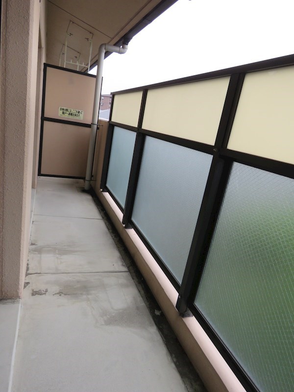 第2木村マンション ベランダ