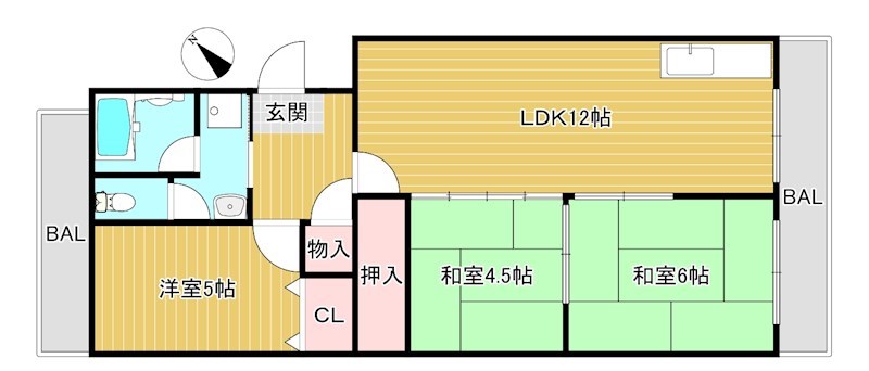 KORIN 間取り