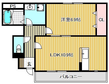 ホッコウハイム 間取り