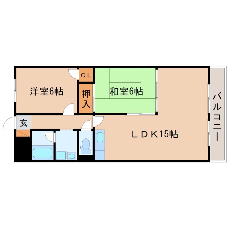 ファミーユ南高田 間取り