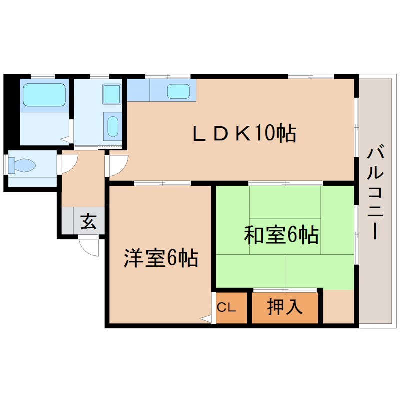 ハースイン久野部 間取り