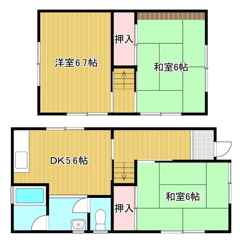 八幡大森 間取り
