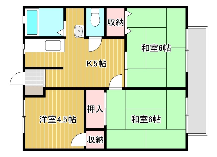 サンライフ近江 間取り