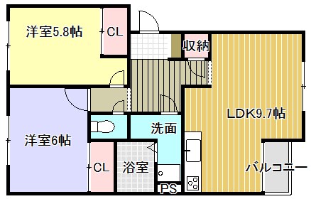 アルカディア  間取り