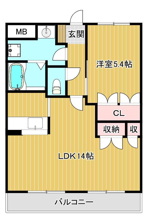 エスポワール 間取り図