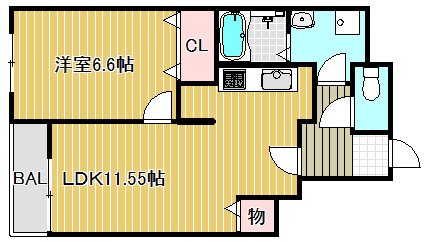 ボヌール・ロジェ 間取り図